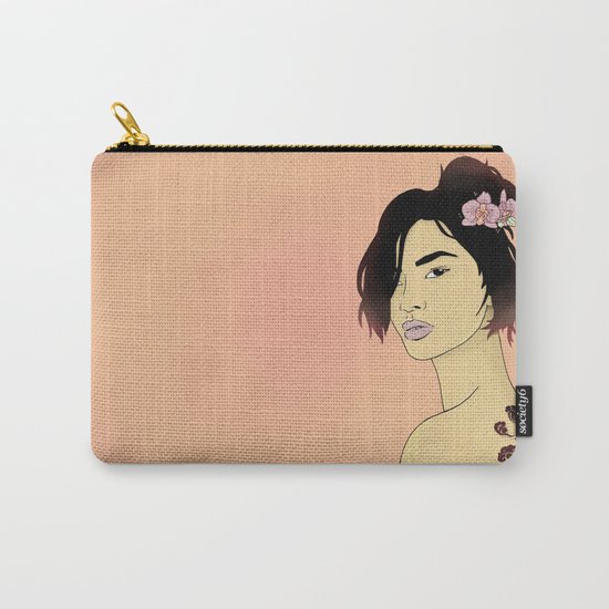 Cloudy Lady Carry-All Pouch