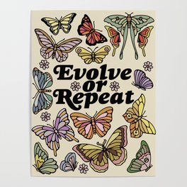 Evolve Or Repeat Poster