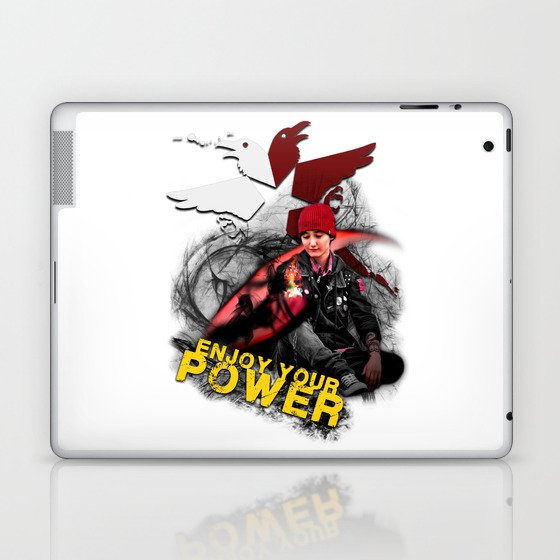 InFamous Second Son - "ENJOY YOUR POWER" Laptop & iPad Skin