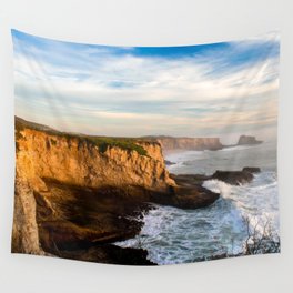 Santa Cruz California Beach Wall Tapestry | Ocean, Retro, Photo, Beach, Vacation, Nature, Waves, Sun, Cool, Surf 