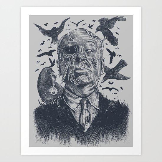 The Birds Attack Art Print