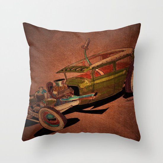 Snotty Throw Pillow