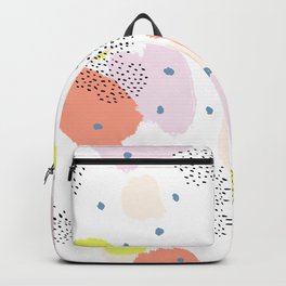 Blotchy Pattern Backpack