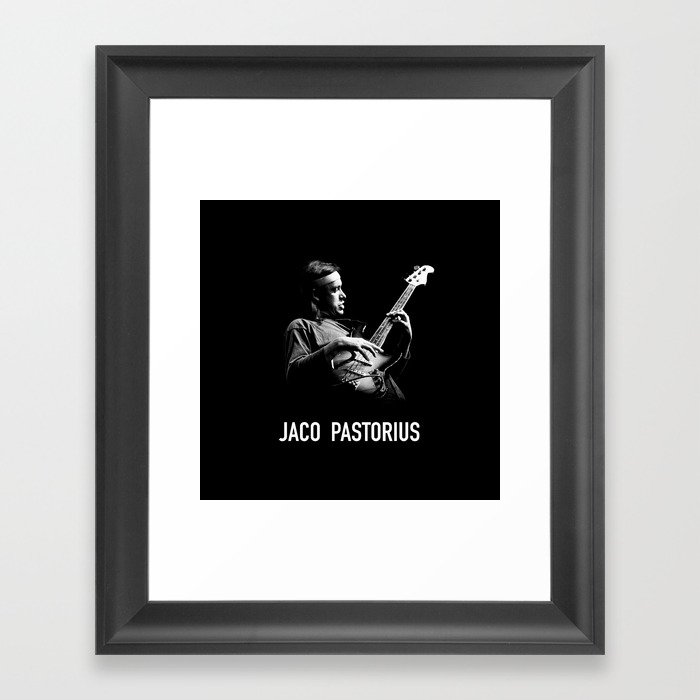 Jaco Pastorius Framed Art Print
