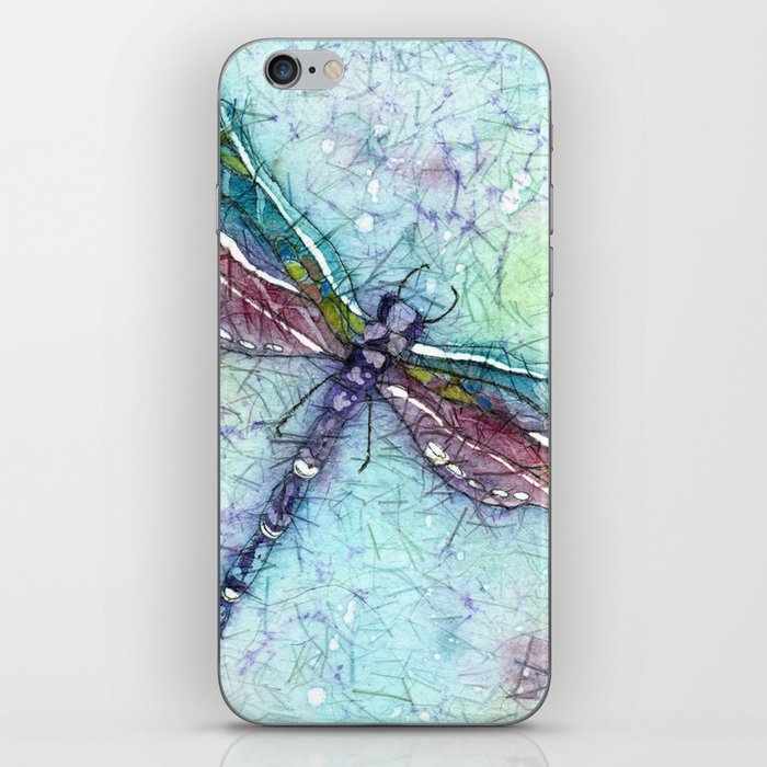 "Dragonflies Are Magical" iPhone Skin