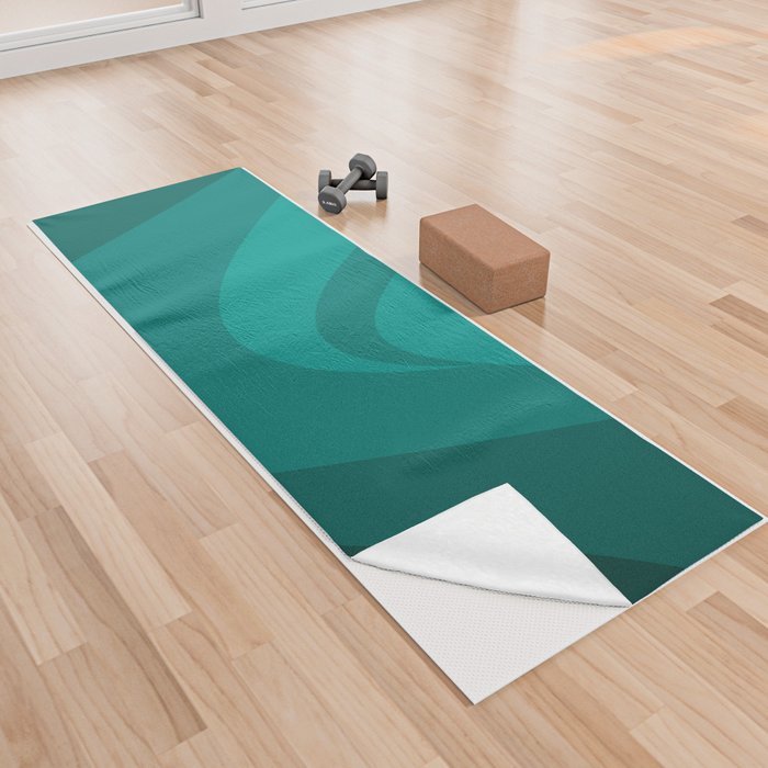 Green valley Yoga Towel