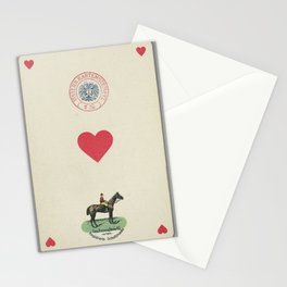 Vintage Playing Card - Ace of Hearts, 19th Century Stationery Cards