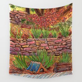 Toad's Paradise Wall Tapestry