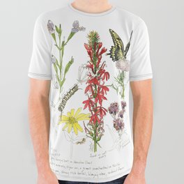 August in the Prairie All Over Graphic Tee