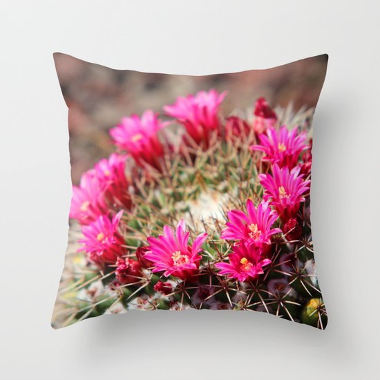 Painful Beauty Throw Pillow