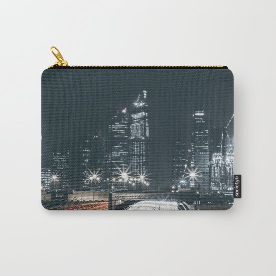 Night city long exposure Carry-All Pouch