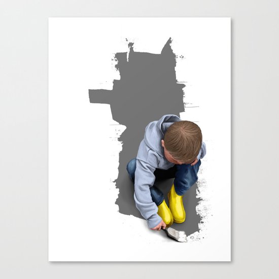 To Live with No Thought for the Future Canvas Print