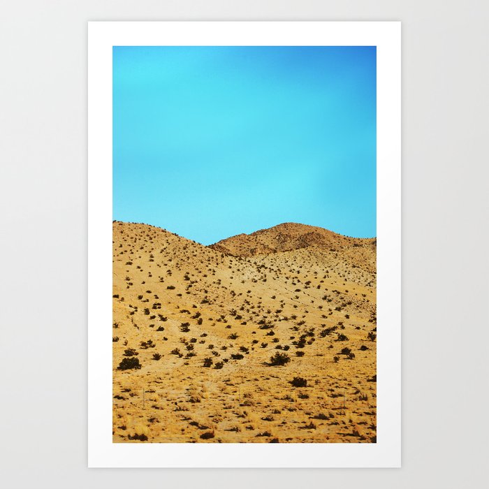 Deserthill Art Print