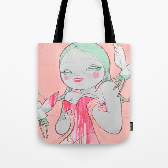 Flock Around Me Tote Bag