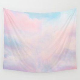 cotton candy dreaming Wall Tapestry