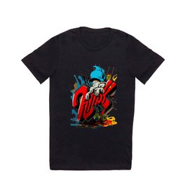 "Crazy Dwarfs, Graffiti Illustration Series" T Shirt