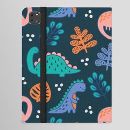 dinos pattern / dinosaurus / pattern iPad Folio Case