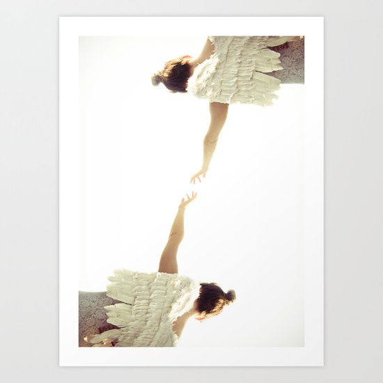 Touch. Art Print