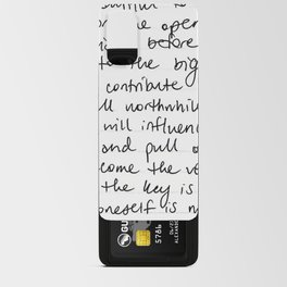 handwritten daydream Android Card Case