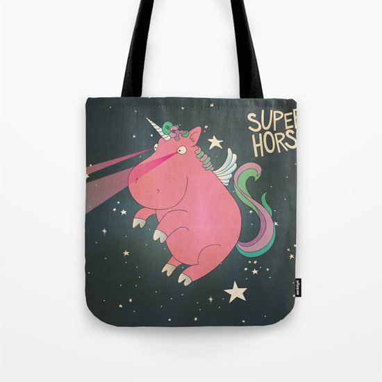Super Horse... Unicorn Dreams. Tote Bag