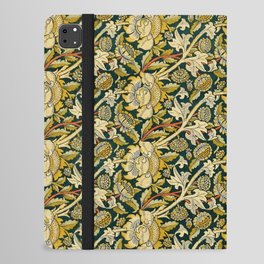 Vintage William Morris Green and Yellow Chintz iPad Folio Case
