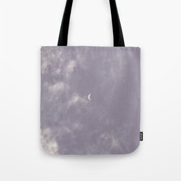 purple night · moon Tote Bag