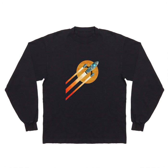 Rocket  2nd Star to the right  LLAP Long Sleeve T Shirt