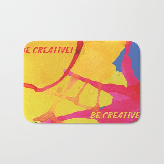 Be creative Bath Mat