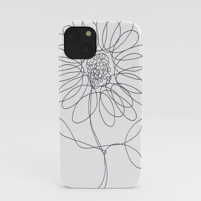 Daisy - White iPhone Case