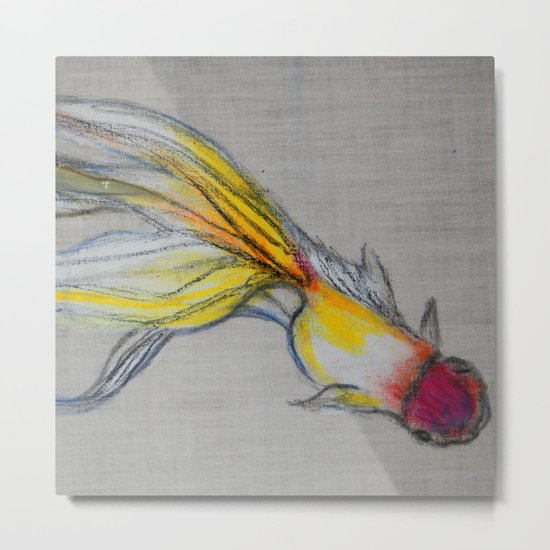 Goldfish Pond (close up #4) Metal Print
