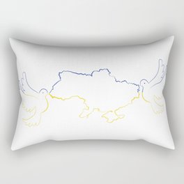 Peace in Ukraine Rectangular Pillow