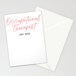 Occupational Therapist est. 2022 Stationery Cards