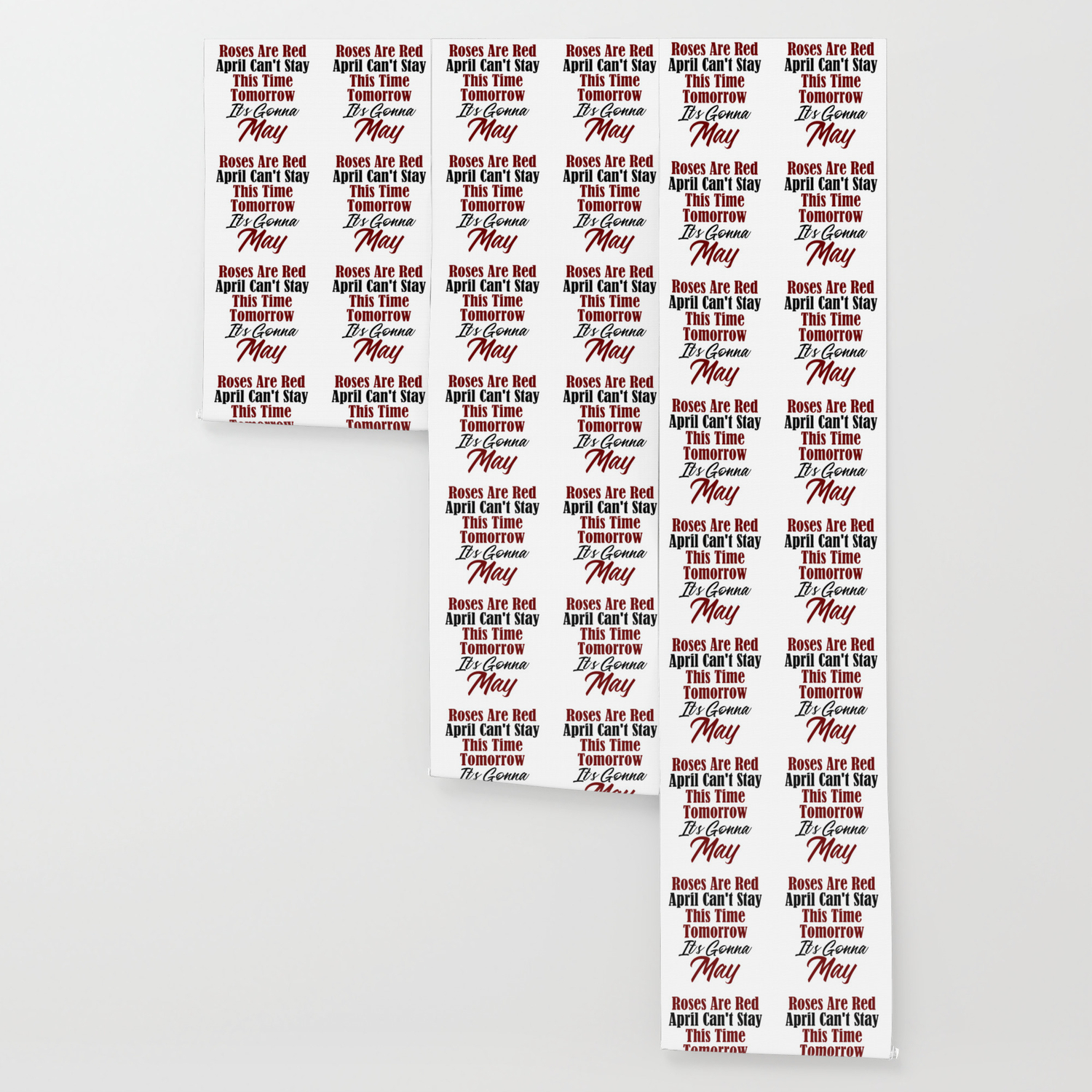 Funny Gonna Be May Design Justin Boys Song April Month Meme Wallpaper By Art Iculate Society6