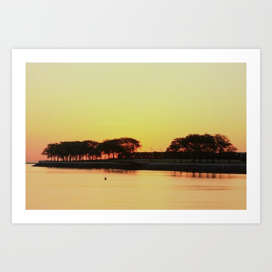 Lake Michigan Art Print