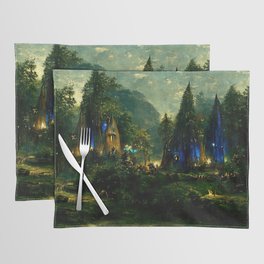 Walking into the forest of Elves Placemat