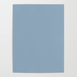 PERFECT PERIWINKLE SOLID COLOR Poster