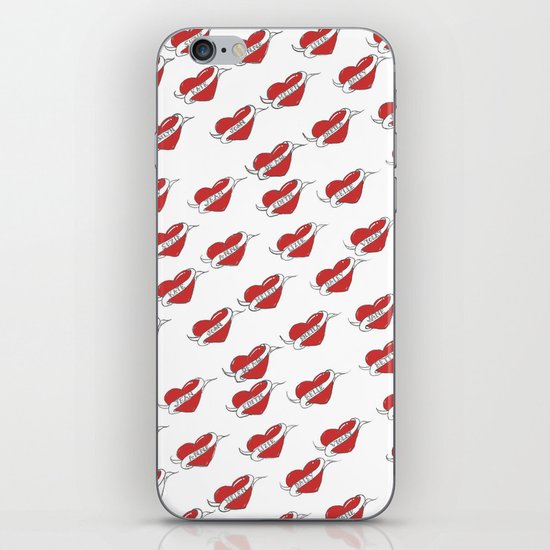 A Sailor's Love Interest (red) iPhone & iPod Skin