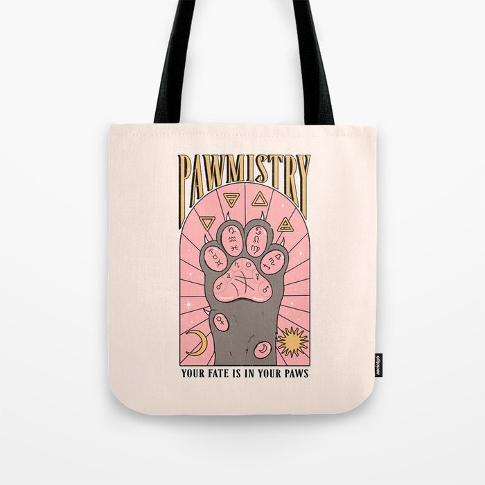 Pawmistry Tote Bag