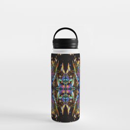 Abstract colorful beautiful ornament Water Bottle