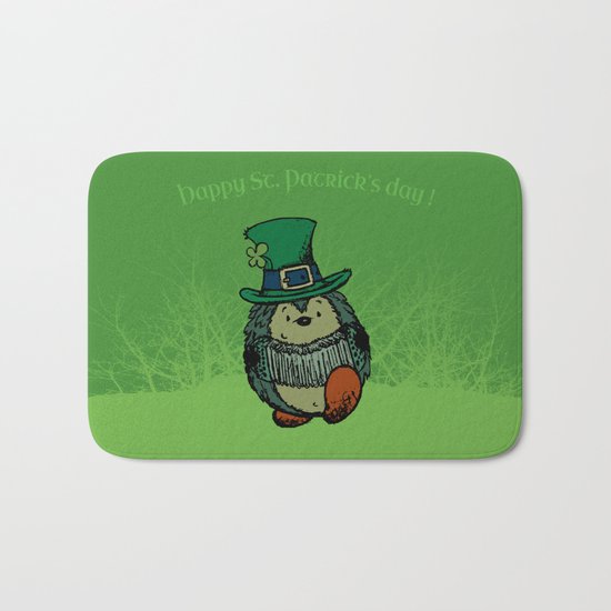 Happy st. Patrick's Day! Bath Mat