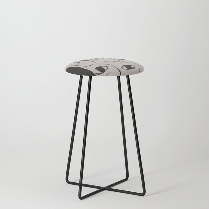 Paper eyes Counter Stool