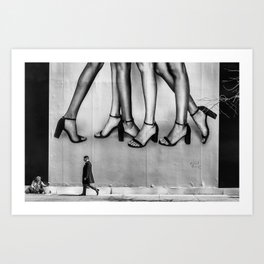 Without A Leg To Stand On Art Print
