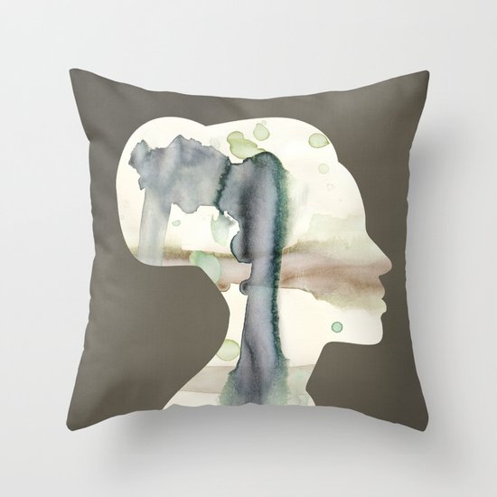 Bone Throw Pillow