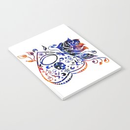 Universe soul spirit abstract mystical planchette Notebook