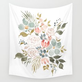 Winsor Sea Floral Art Wall Tapestry