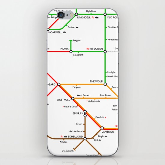 There And Back Again iPhone & iPod Skin