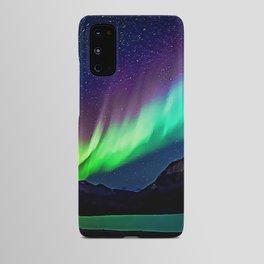 A Spectacle Of Polar Lights | Oil Painting Android Case
