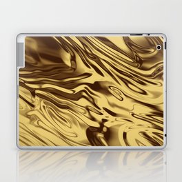 Gold Silk Laptop Skin