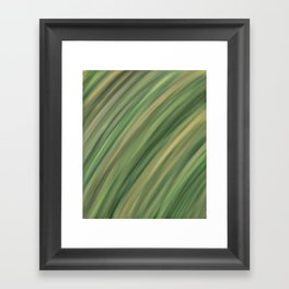 Emerald Gradient Framed Art Print