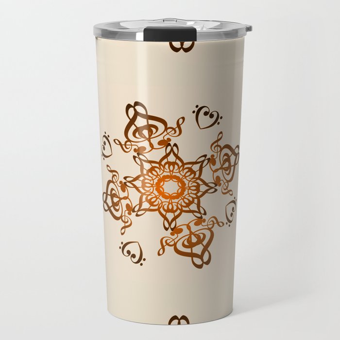 Musical Henna Travel Mug